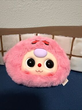 Baby Three 100% Plush Pink blob fish from sea critters series
